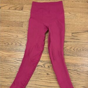 Magenta seamless lululemon full length leggings